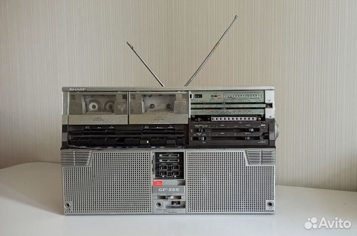 Кассетный магнитофон sharp GF-555X