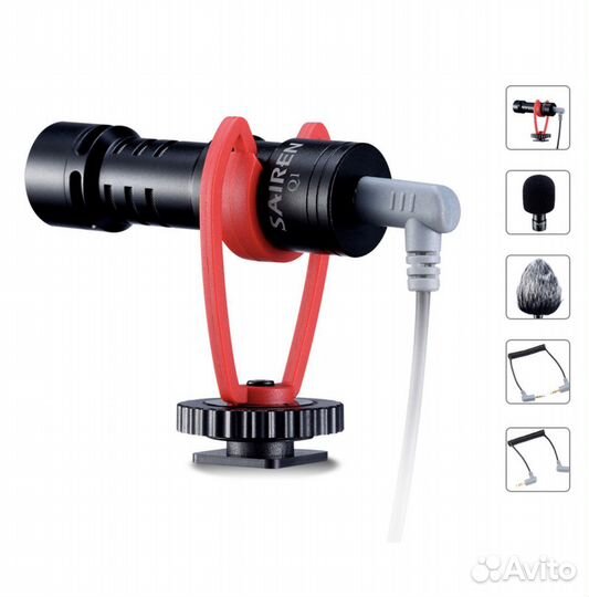 Клетка, микрофон, осветитель