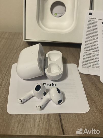 Наушники apple airpods 3