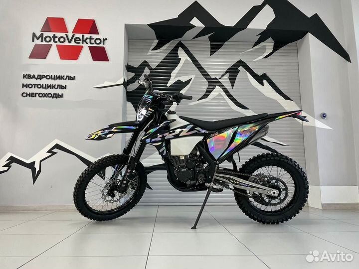 Мотоцикл кроссовый BRZ X5M black edition