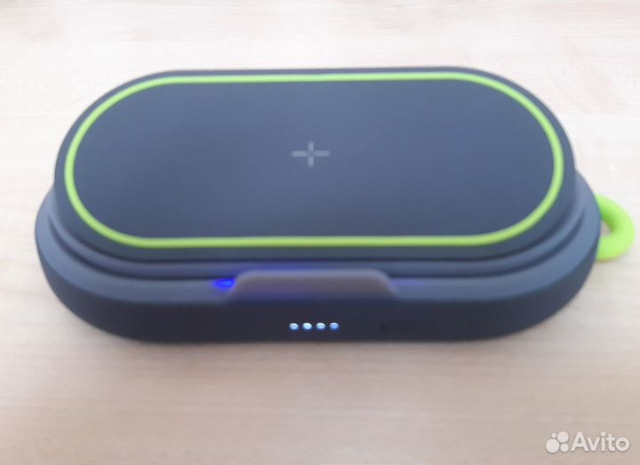 Беспроводной Powerbank-подставка с ночником