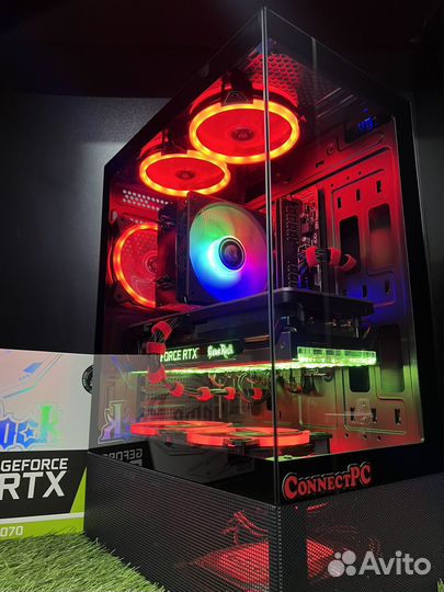 Игровой пк Ryzen 5/RTX3070 GameRock/16gb/1.25tb