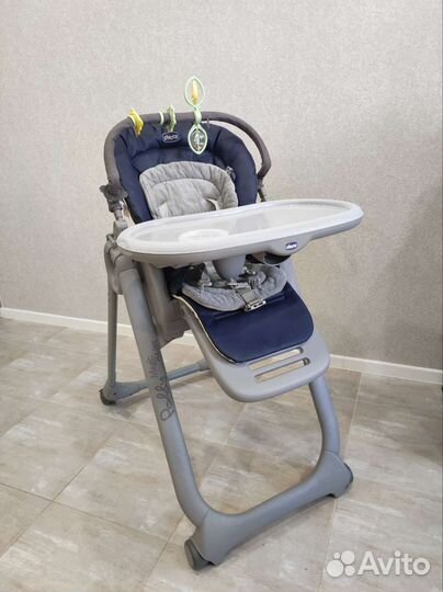 Стульчик для кормления chicco polly magic relax