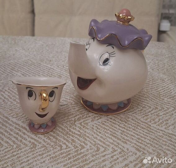 Сервиз из мультика Красавица и чудовище