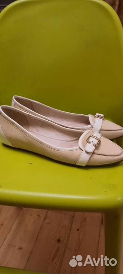 Балетки натуральная кожа 38 италия