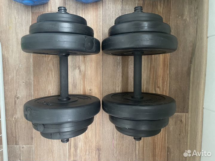 Гантели разборные бу