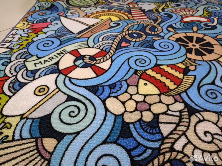 Ковёр с 3D эффектом