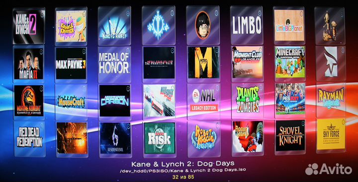 Playstation 3 Super Slim прошитая 500гб+90 игр PS3