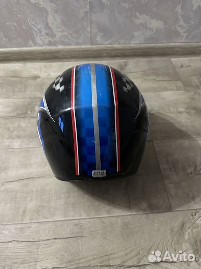 Шлем для мотоцикла с откидным стеклом