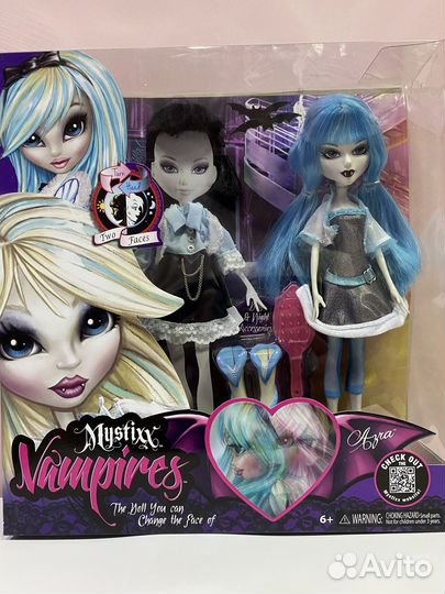 Кукла Mystixx Vampires Azra с одеждой День&Ночь