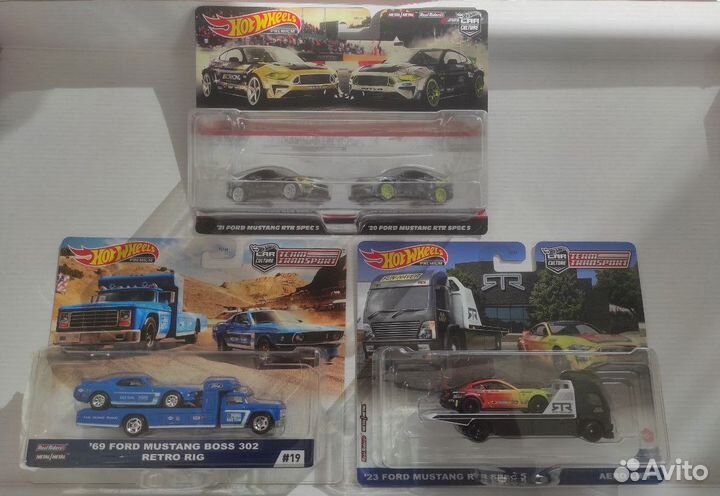 Hot Wheels подборка Ford Mustang