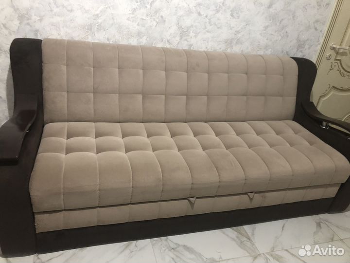 Мягкая мебель раскладной диван и кресла