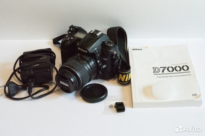 Фотоаппарат Nikon d7000 с объективом Nikkor18-55