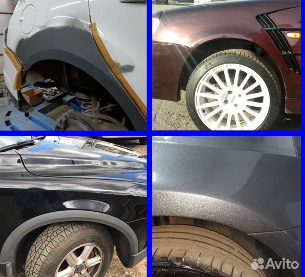 Ремонтная арка цинк для Chevrolet Lacetti Универсал