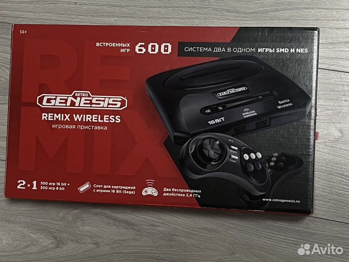 Игровая приставка Retro Genesis Remix Wireless