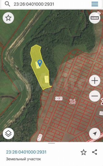 Участок 1,87 га (ИЖС)