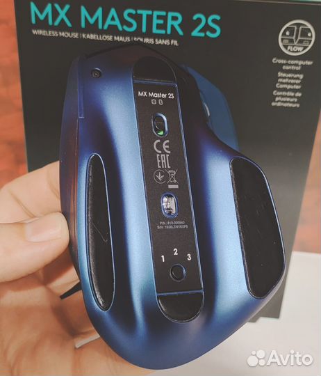 Мышь, Logitech MX Master 2S Black Bluetooth
