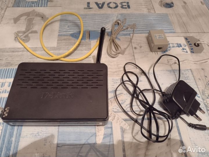 Модем роутер D-Link N 150 adsl2+