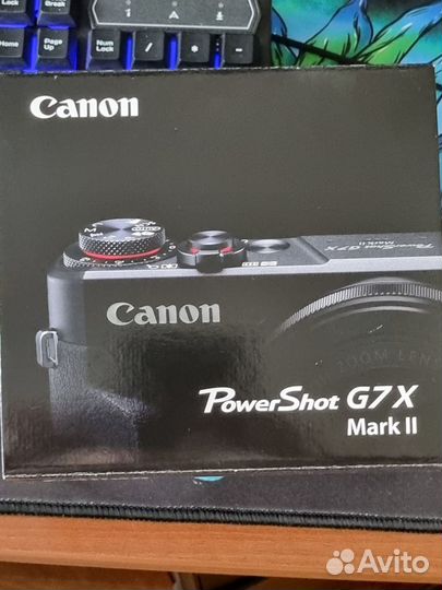 Фотоаппарат canon g7x mark 2
