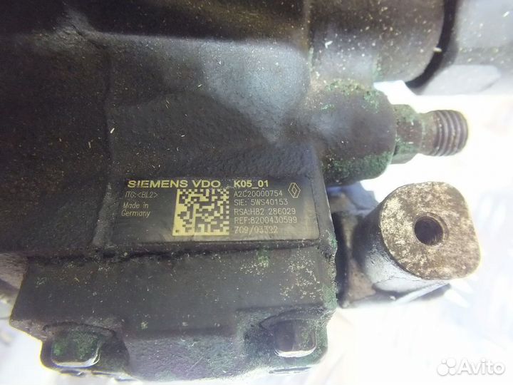 Тнвд Renault Nissan 1.5 Dci K9K Meagane Qashqai