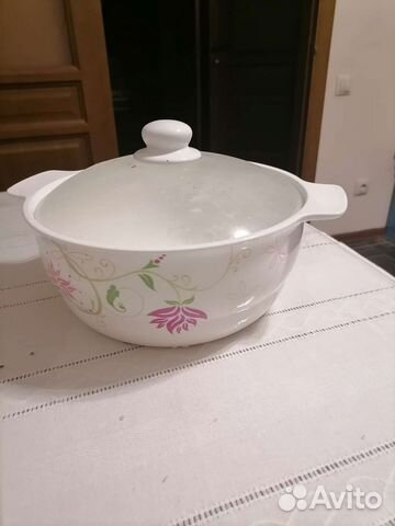 Кастрюля керамическа