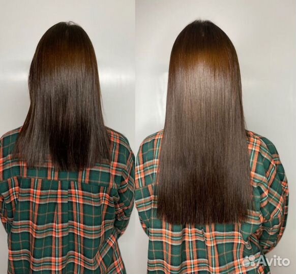 Наращивание волос на косичку/ трессы