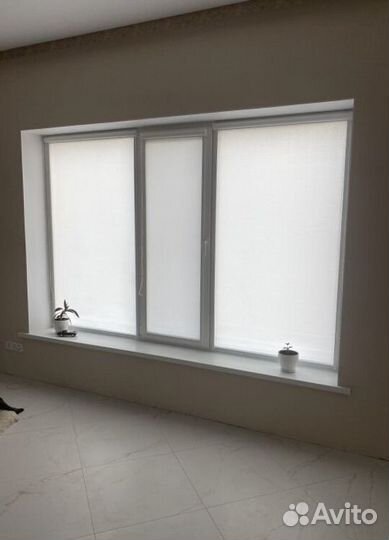 Рулонные шторы зебра в коробе M8083