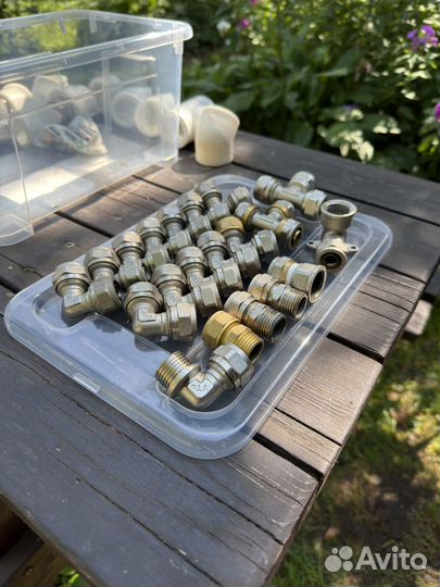 Фитинги valtec 16мм для металлопластиковых труб