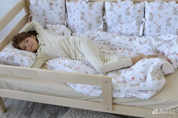 Детская кровать от 3 лет из массива