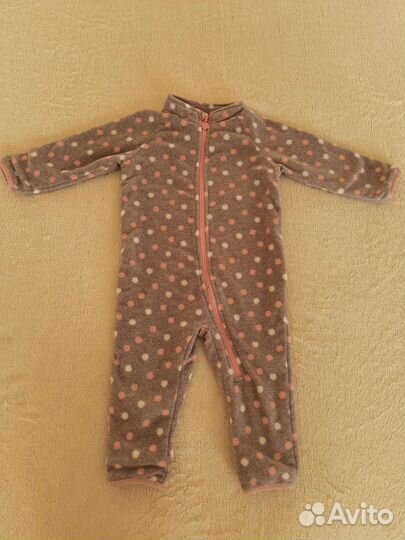 Комбинезон утепленный, флисовый