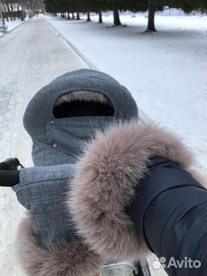 Продам зимний комплект (кит) для коляски Stokke