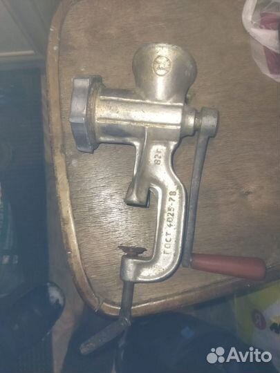 Мясорубка ручная