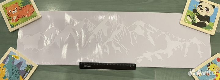 Большие наклейки на авто