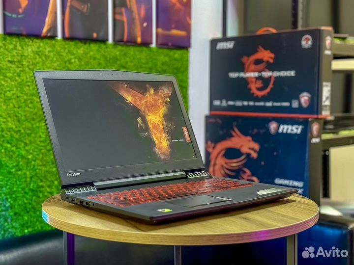 Игровой ноутбук lenovo legion i7 + GTX1050