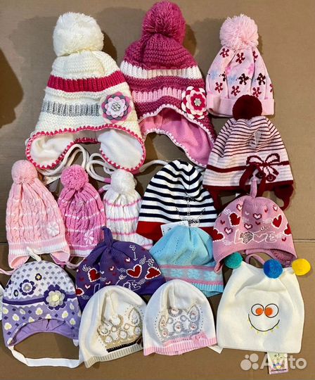 Шапка для девочки новая
