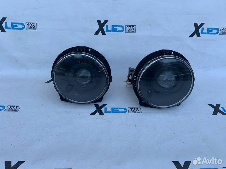 Фары Mercedes G W463 черные