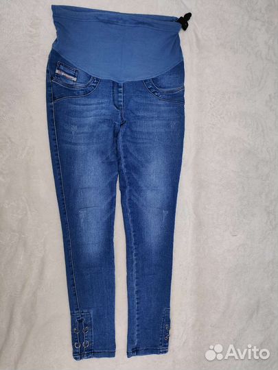 Джинсы резинки для беременных