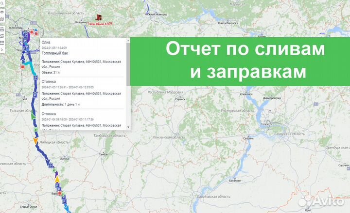 Глонасс/GPS мониторинг на грузовые авто