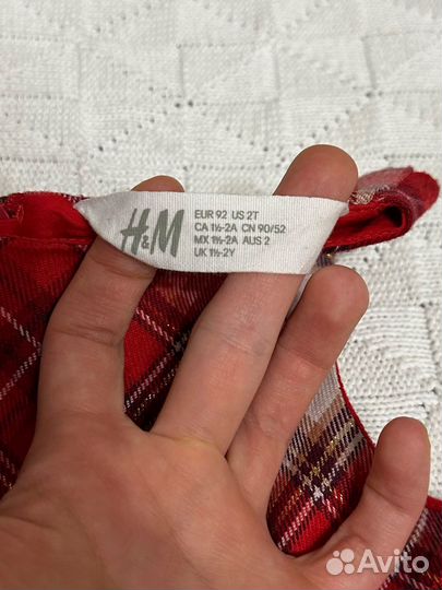 Платье для девочки hm 92