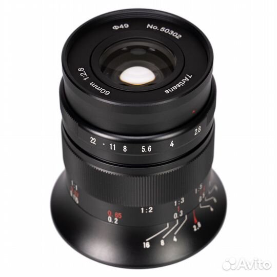Объектив 7artisans 60mm F2.8 mark ii Canon EOS-R