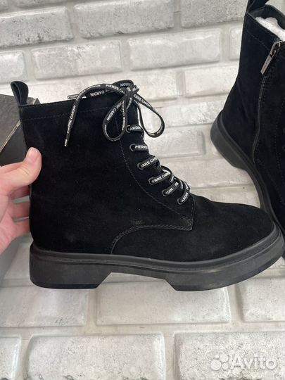 Новые демисезонные ботинки 41 размер нат.замша