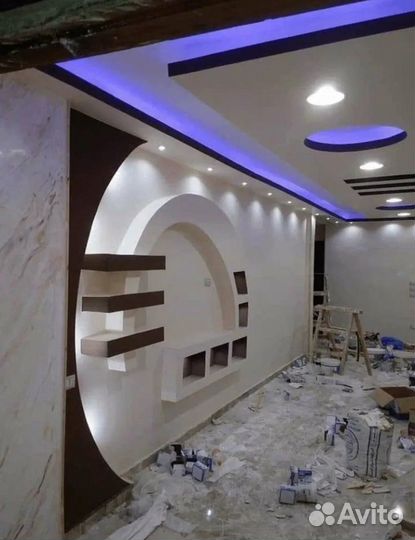 Гипсокартонные работы