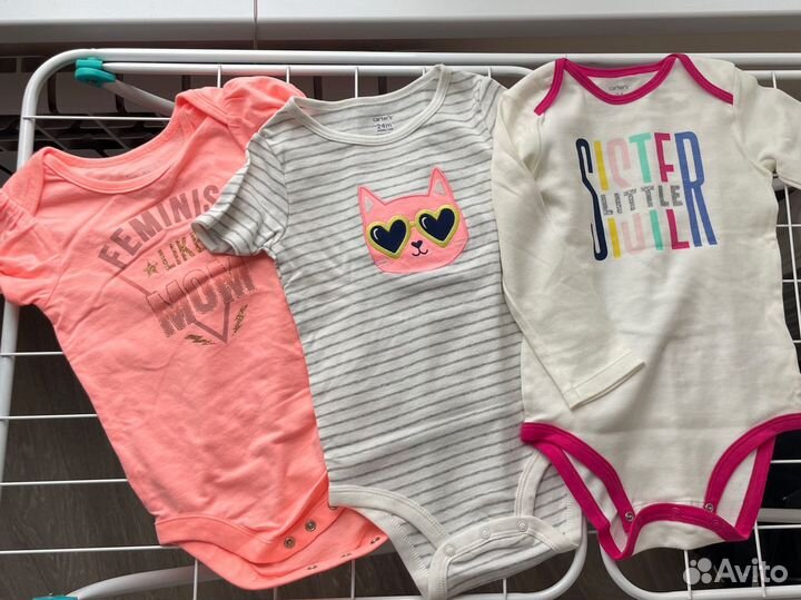 Carters боди новые