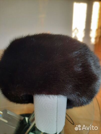 Берет женский норковый