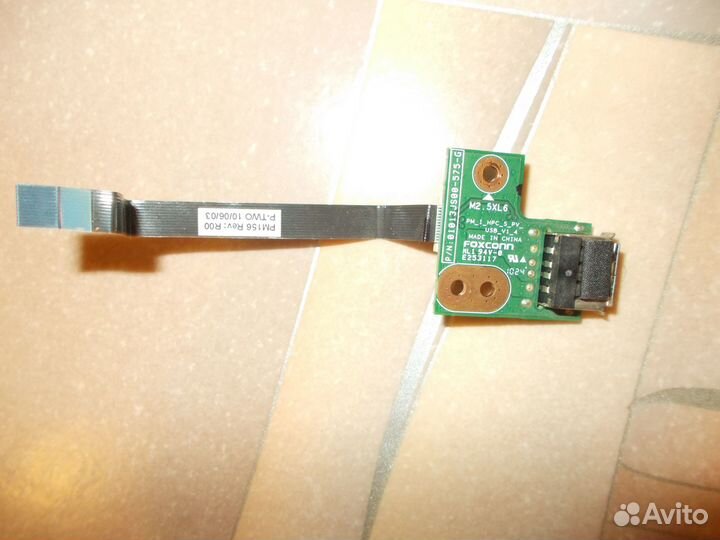 USB плата HP Pavilion G62; G72 / HP Compaq CQ62
