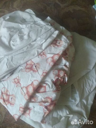 Постельное белье 3 комплекта 160 на 70