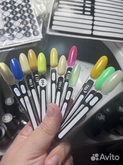 Гель лаки набор бу