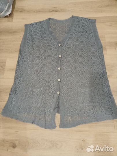 Кардиганы (накидки, жилеты) больших размеров
