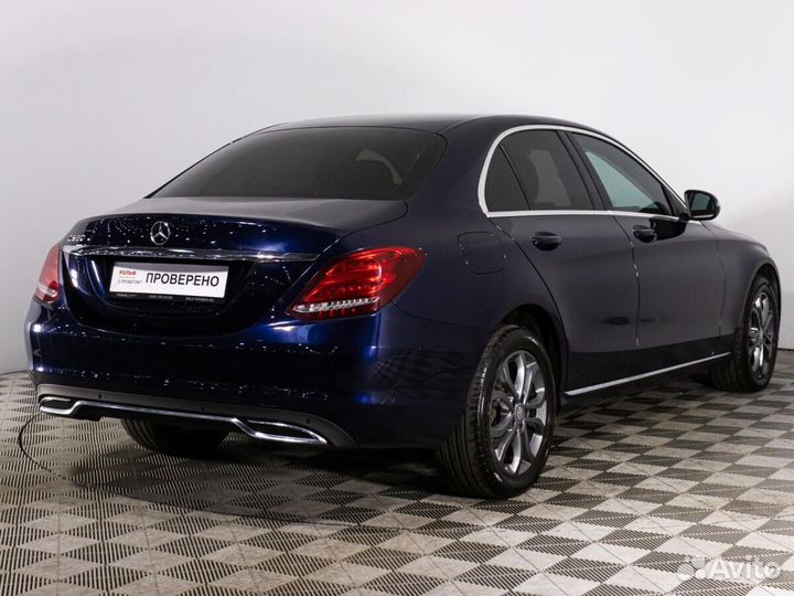 Mercedes-Benz C-класс 2.0 AT, 2016, 125 000 км