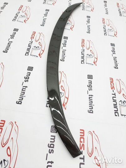 Спойлер на BMW X4 series F26 M-Perfomance Карбон